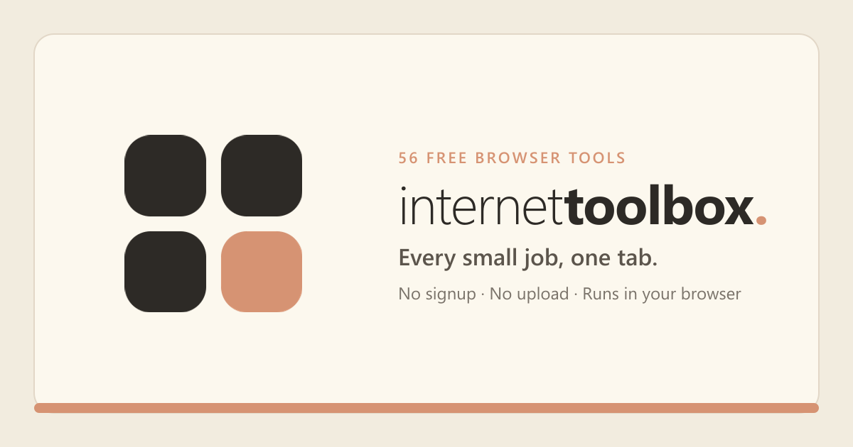 Internet Tools Box WiFi QR Code Generator — Share WiFi Password as QR Code Free | ITB